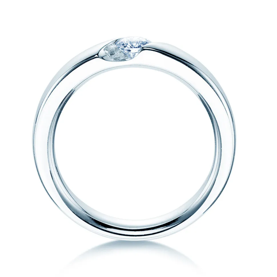 Spannring Italic mit Labordiamant