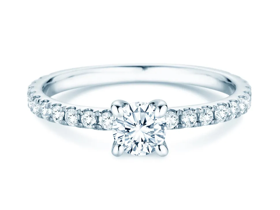 Verlobungsring Classic 4 Pavé